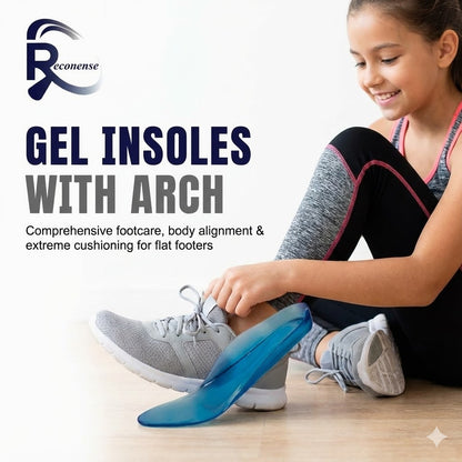 Gel Insoles with Arch