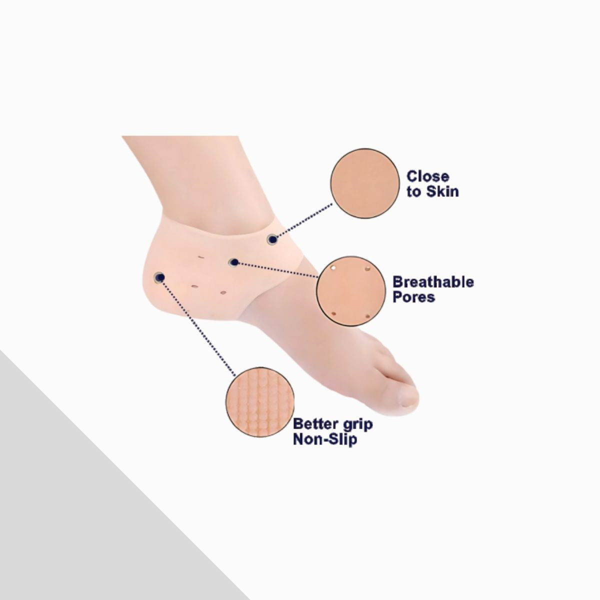 Medical Heel care Socks